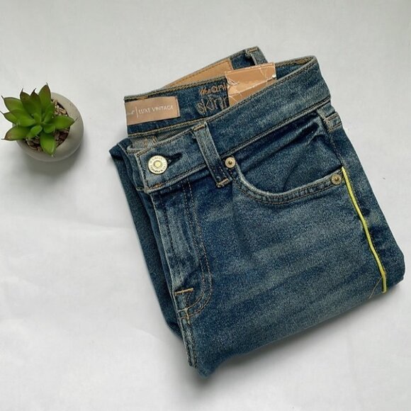 Vintage Luxe The Ankle Skinny Neon Piping - Picture 3 of 16